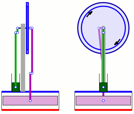 Двигатель Стирлинга дискового типа