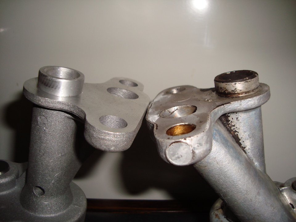 Масляный насос 514 и насос от 406. Ещё ближе