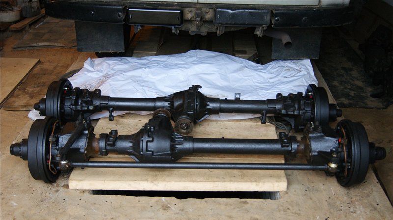 Военные мосты УАЗ