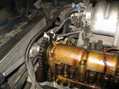 Фиксация шестеренки с помощью пластиковых хомутов. Замена гидрокомпенсаторов на Нива Шевроле