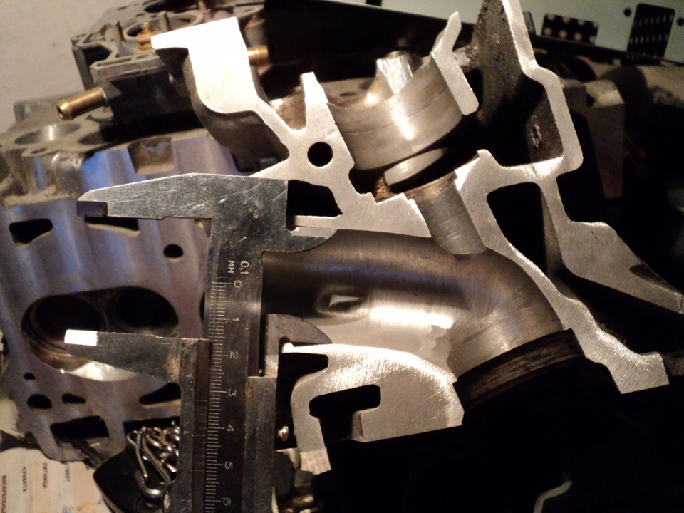 Расточка каналов ГБЦ 8 клапанов