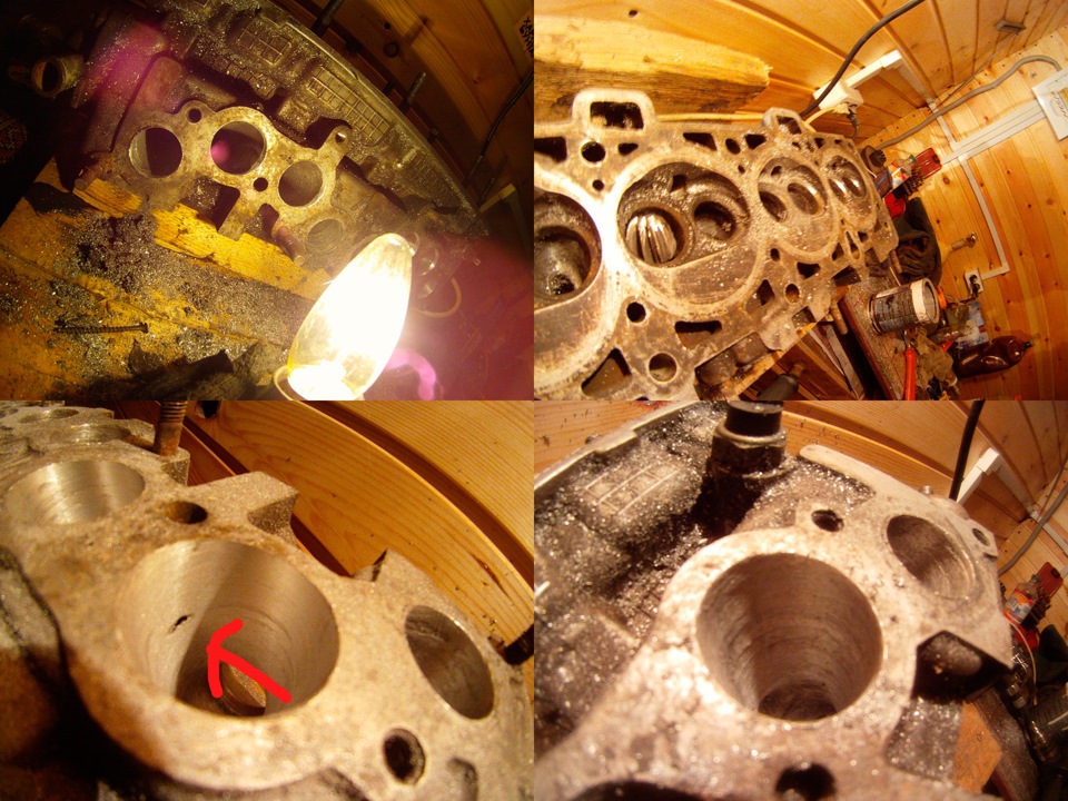 Расточка каналов ГБЦ 8 клапанов