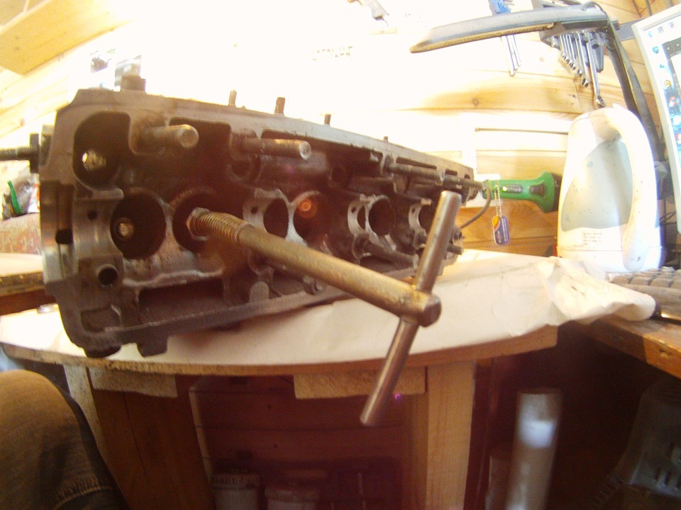 Притирка клапанов