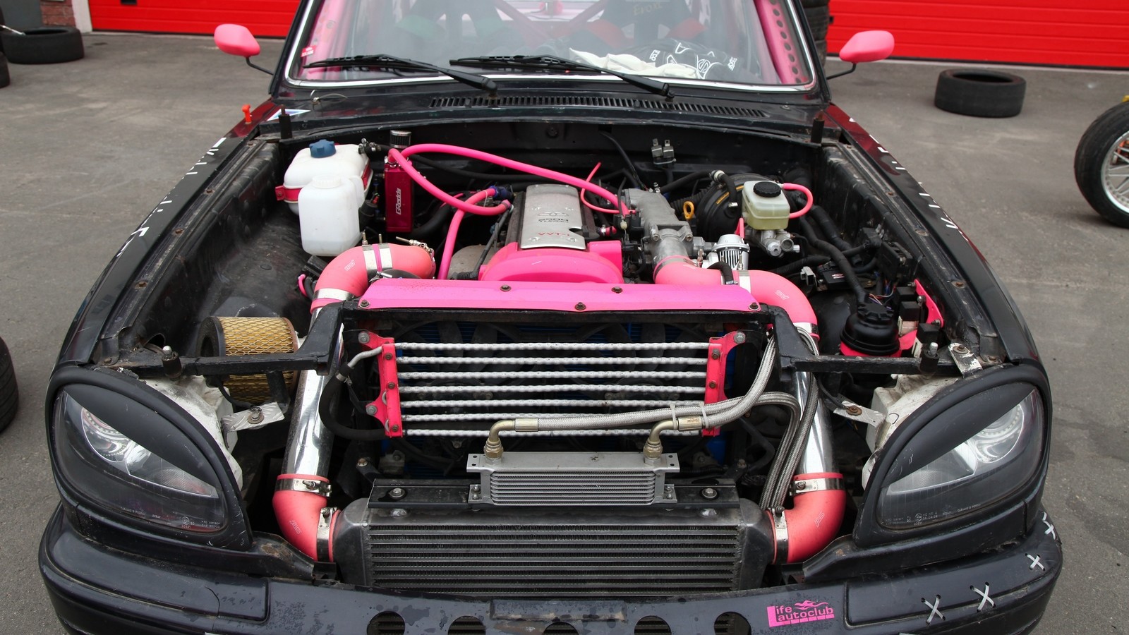 Тюнинг Волги ГАЗ-31105 двигатель 2JZ-GE VVTi