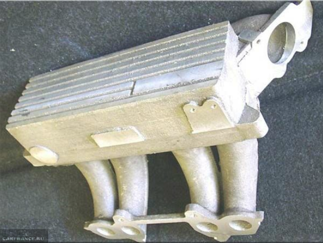 Ресивер с повышенным объёмом (укороченный тракт)