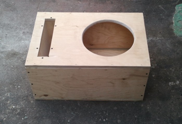 Самодельный короб для сабвуфера