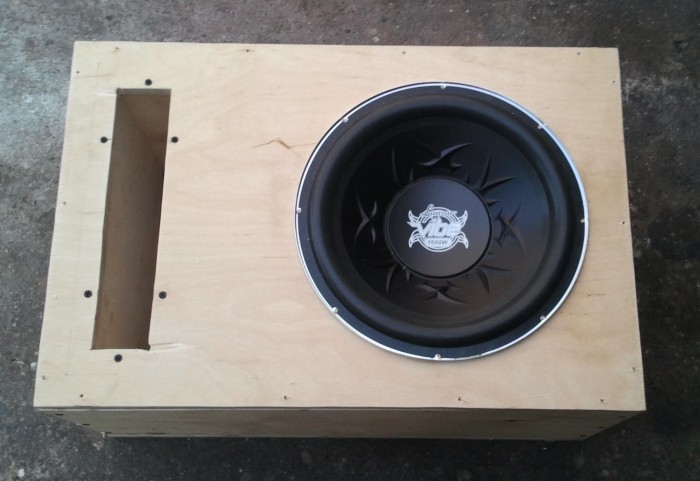 Самодельный короб для сабвуфера