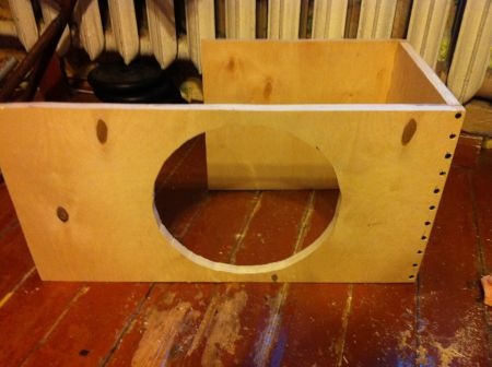 Самодельный короб для сабвуфера