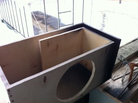 Самодельный короб для сабвуфера