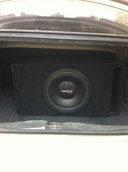 Самодельный короб для сабвуфера