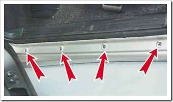 Накладки на пороги ВАЗ 2114 - снятие и установка