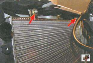Демонтаж радиатора Лада Приора