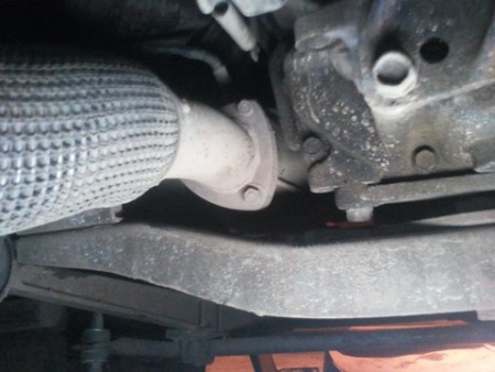 Снятие катализатора УАЗ Патриот