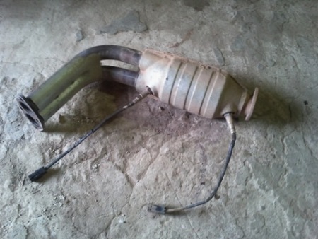 Снятие катализатора УАЗ Патриот