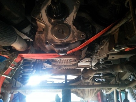 Снятие КПП УАЗ Патриот