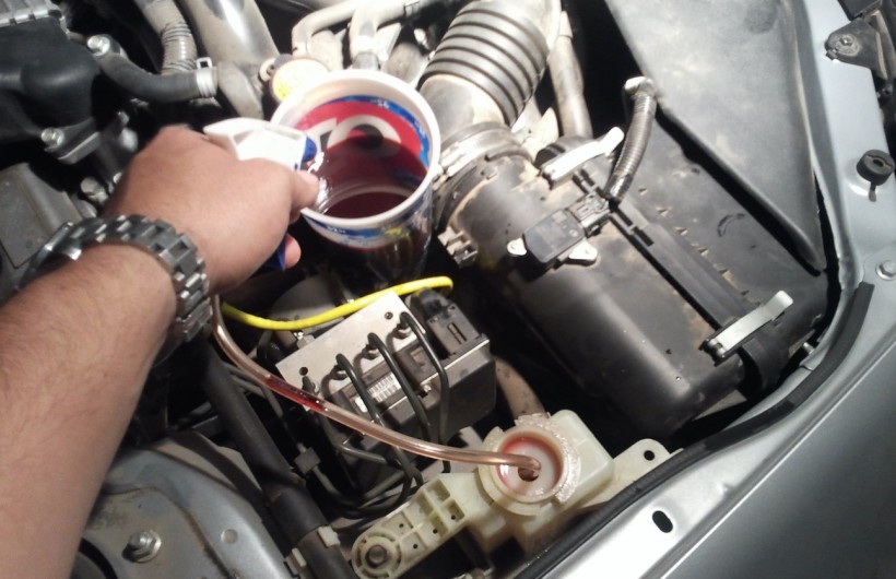 Замена масла в гидроусилителе руля