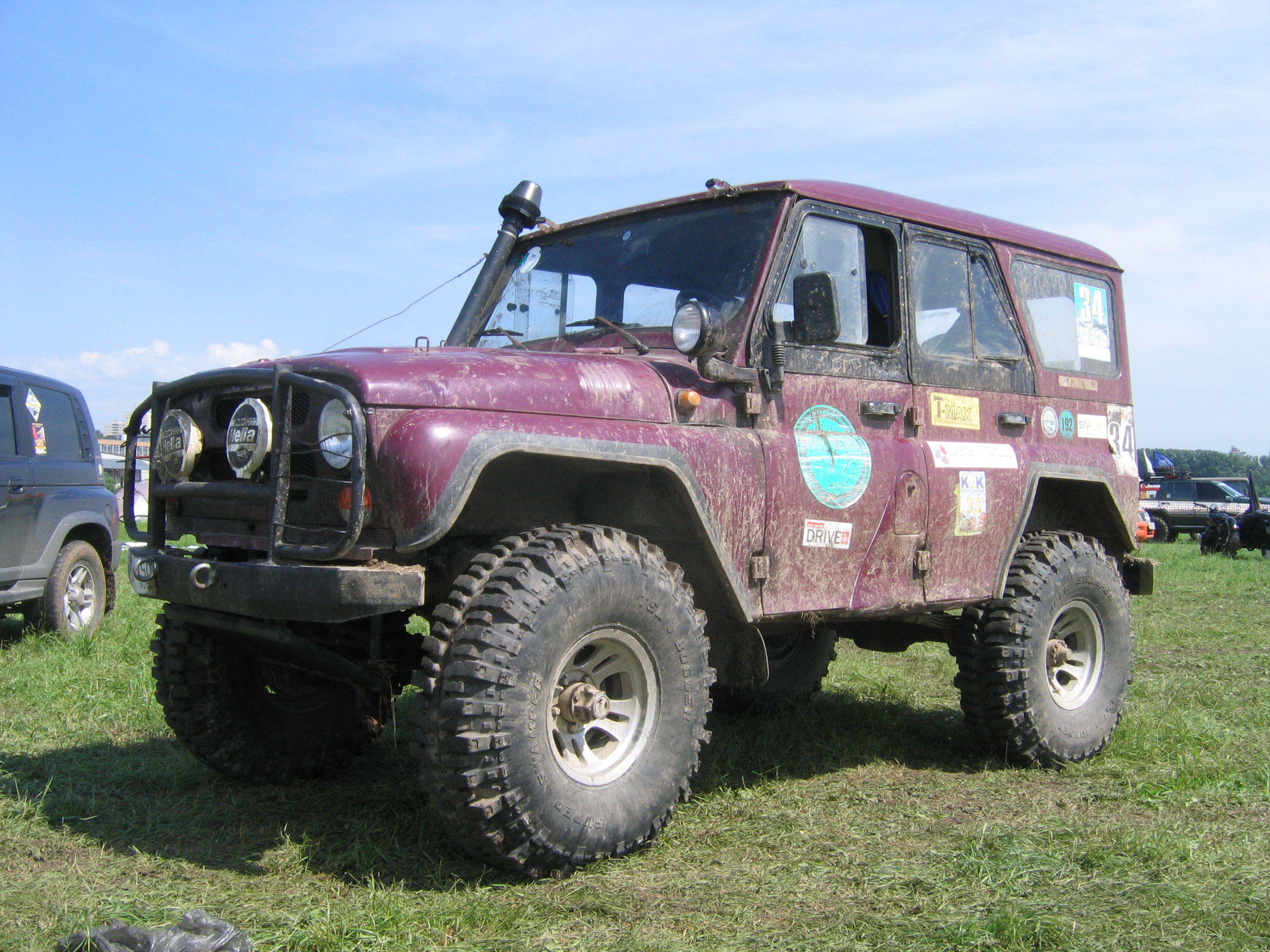 Interco Super Swamper Bogger на УАЗ