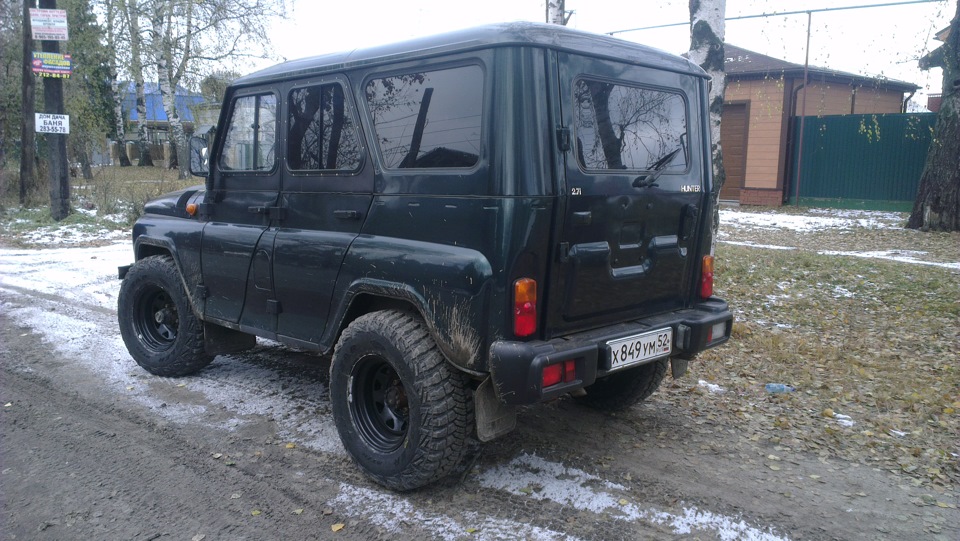 Goodyear Wrangler MT/R на УАЗ