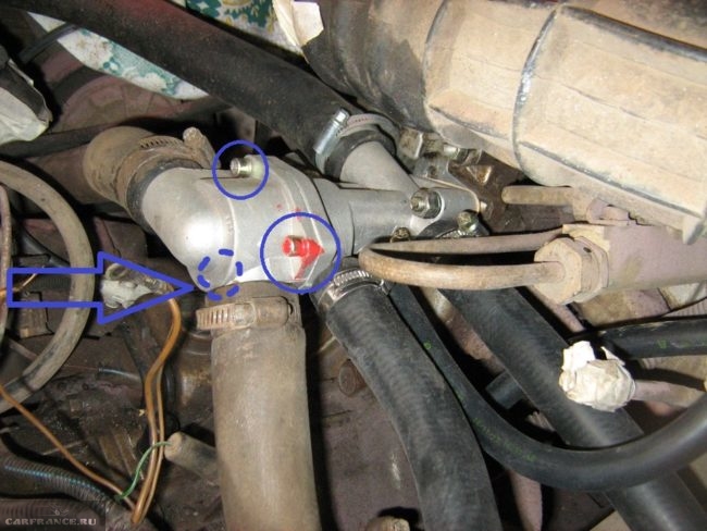 Замена термостата ВАЗ 2112 16 клапанов