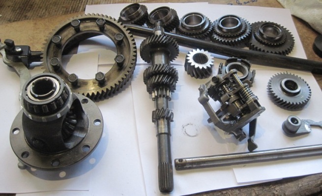 Детали КПП Лада Приора