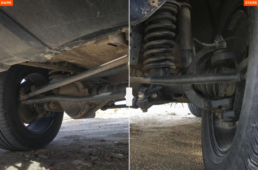 Новый передний мост УАЗ Патриот