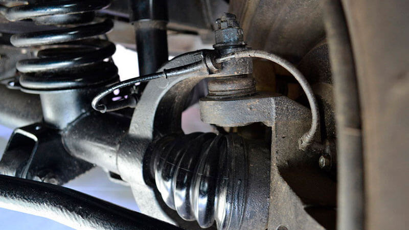 Передний мост УАЗ Патриот с открытыми поворотными кулаками