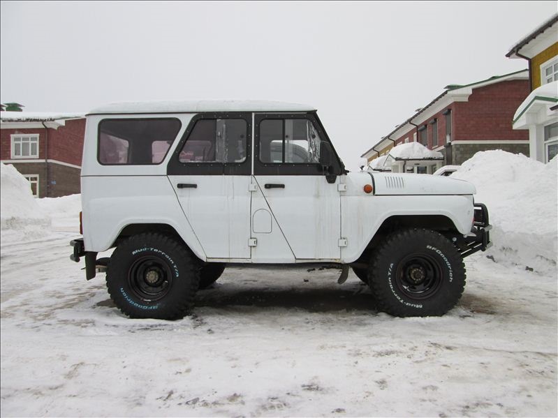 УАЗ Хантер после лифта