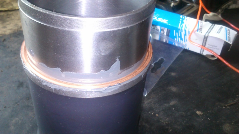 Установка гильз в блок цилиндров ЗМЗ 402