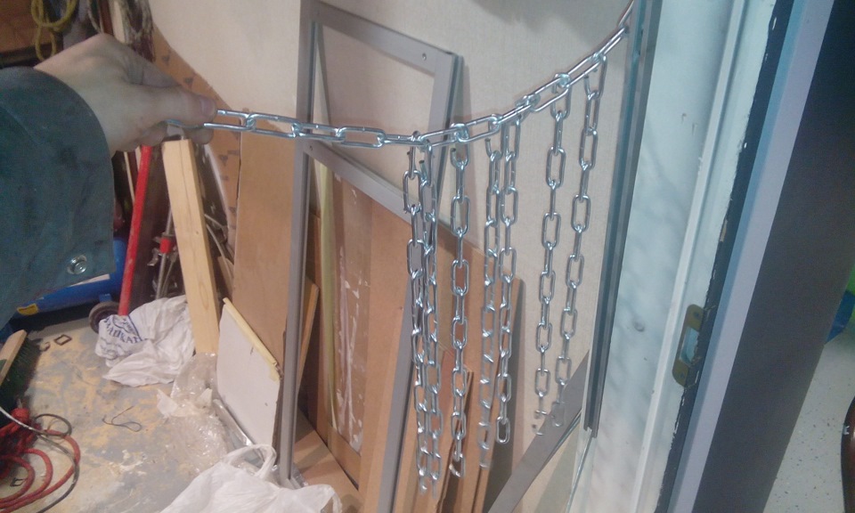 Самодельные цепи противоскольжения на колеса