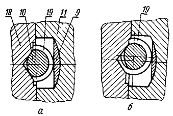 Схема перемещения осей сателлитов дифференциала
