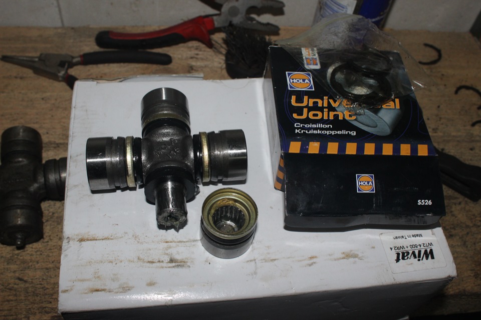 Замена крестовин на УАЗ Патриот