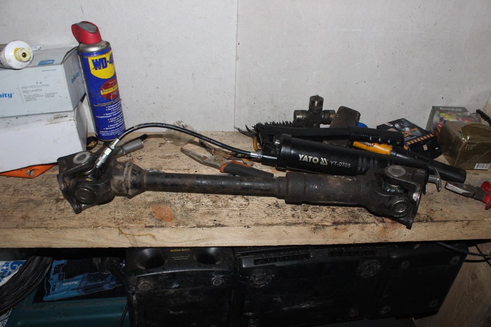 Шприцевание крестовины УАЗ Патриот