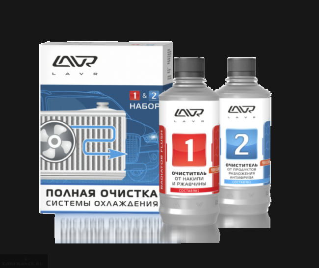 Специальные промывочные средства системы охлаждения
