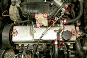 Регулировка клапанов на ВАЗ 2110