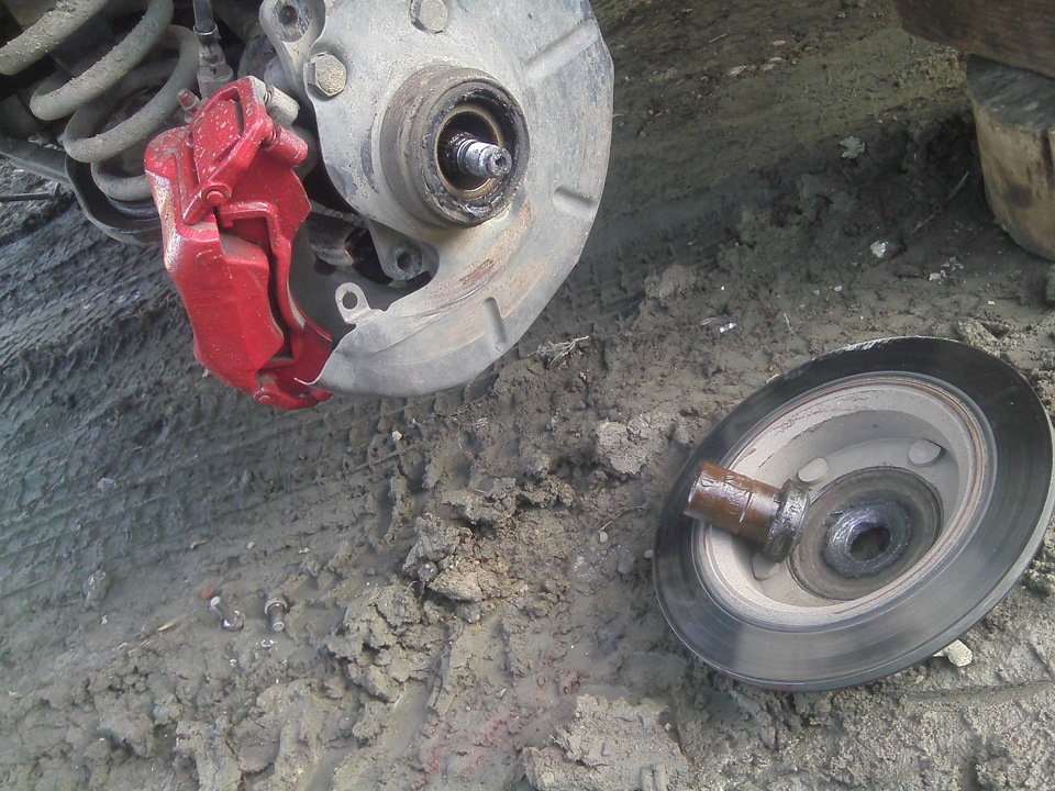 Развалилась ступица Нива Шевроле