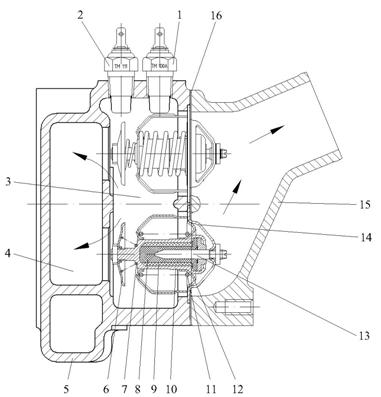 Термостат Камаз 740 - устройство