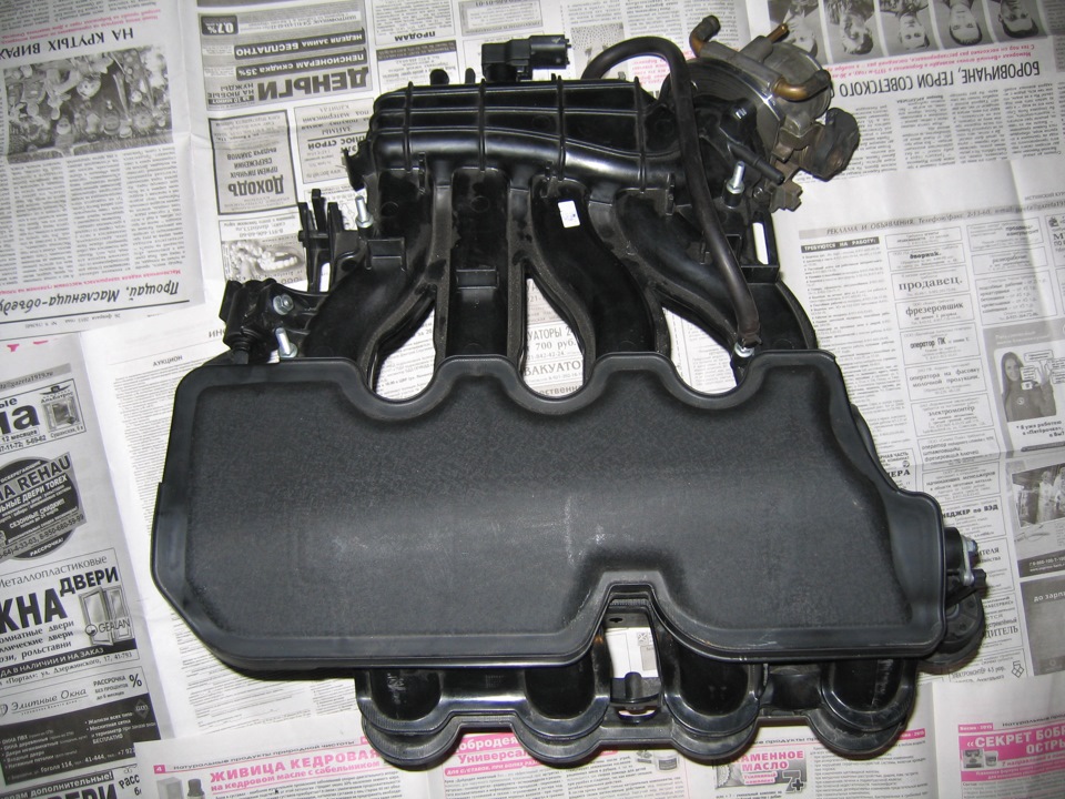 Впускной коллектор с изменяемой геометрией ВАЗ