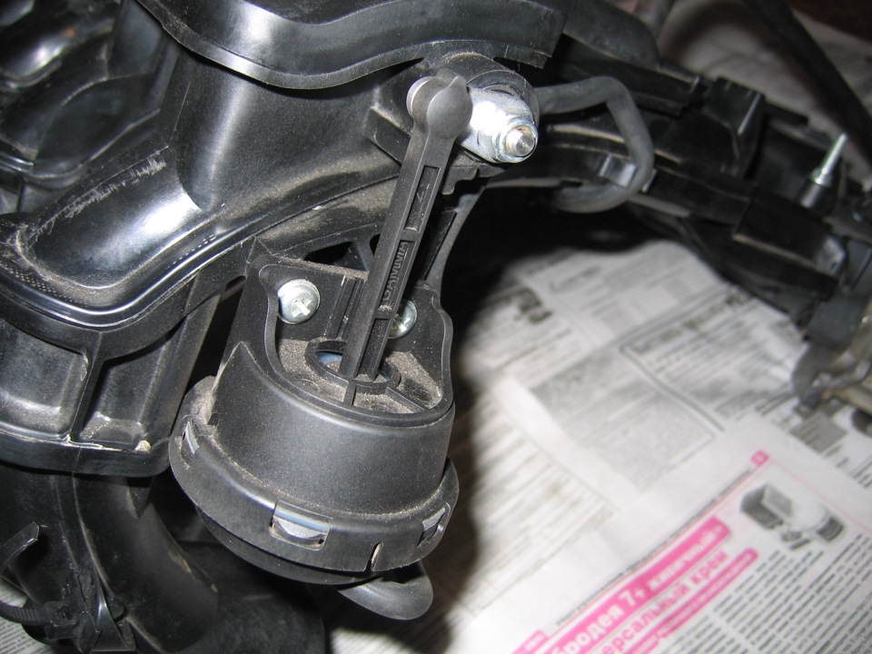 Впускной коллектор с изменяемой геометрией ВАЗ