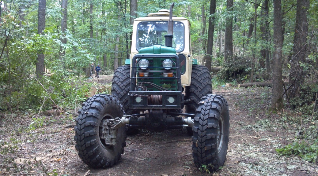 ЮМЗ-6 с передним ведущим мостом от Т-40