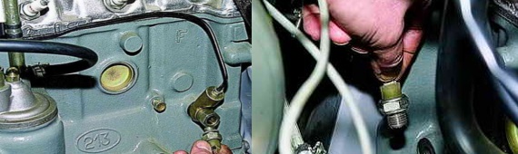 Датчик давления масла Нива Шевроле