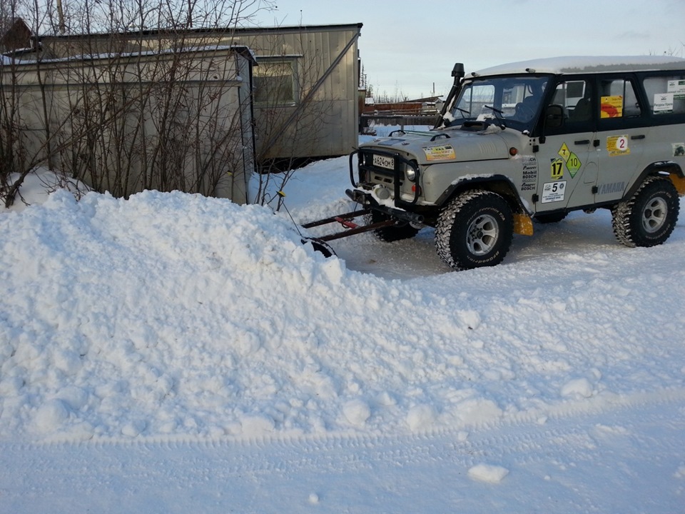 Отвал на УАЗ 3151