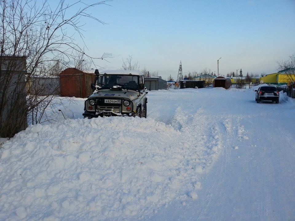 Отвал на УАЗ 3151