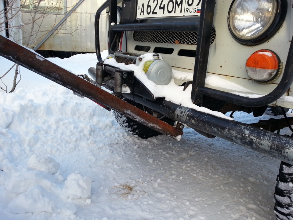 Отвал на УАЗ 3151