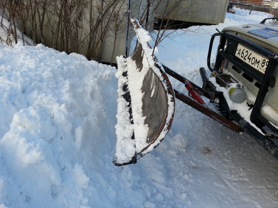 Отвал на УАЗ 3151