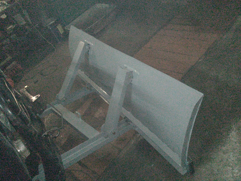 Отвал на УАЗ Хантер