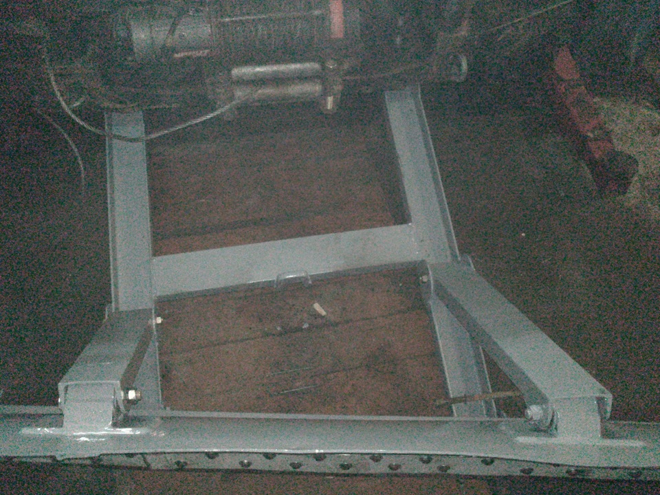 Отвал на УАЗ Хантер