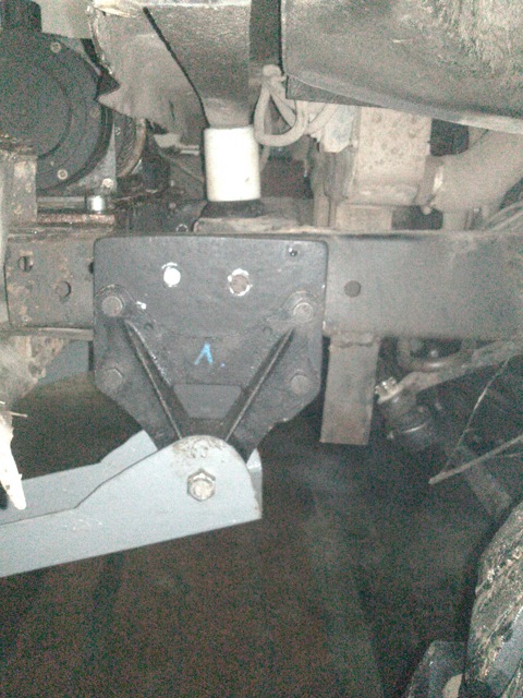 Отвал на УАЗ Хантер