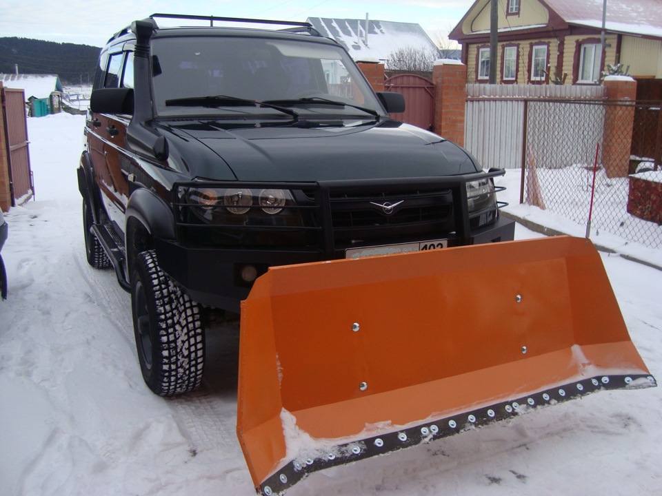 Отвал на УАЗ Патриот