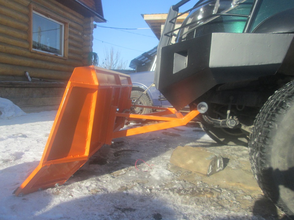 Отвал на УАЗ Патриот