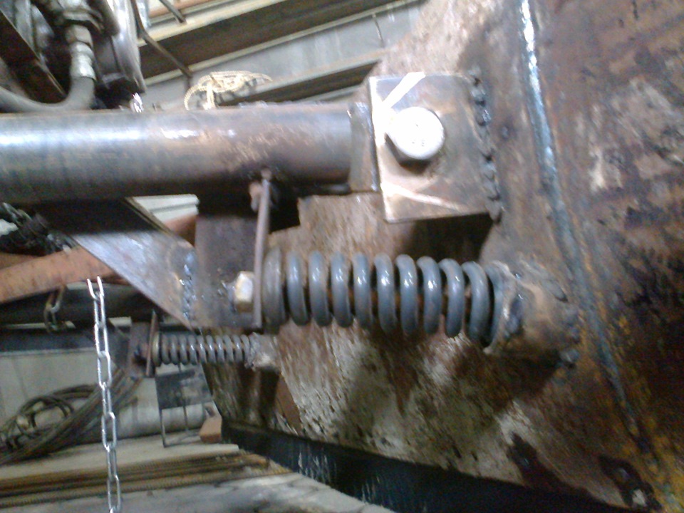 Отвал для снега на бортовой Уаз 452